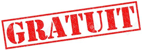 Nous vous offrons une prestation totalement gratuite