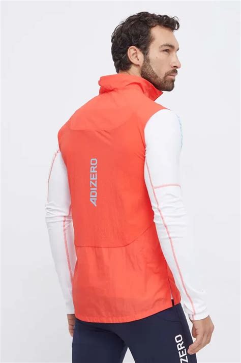 Спортивная безрукавка adidas Performance Adizero цвет красный ...