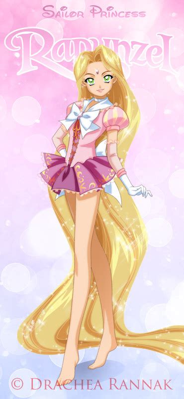 Sailor Princess Rapunzel - Disney Princess Fan Art (25865190) - Fanpop