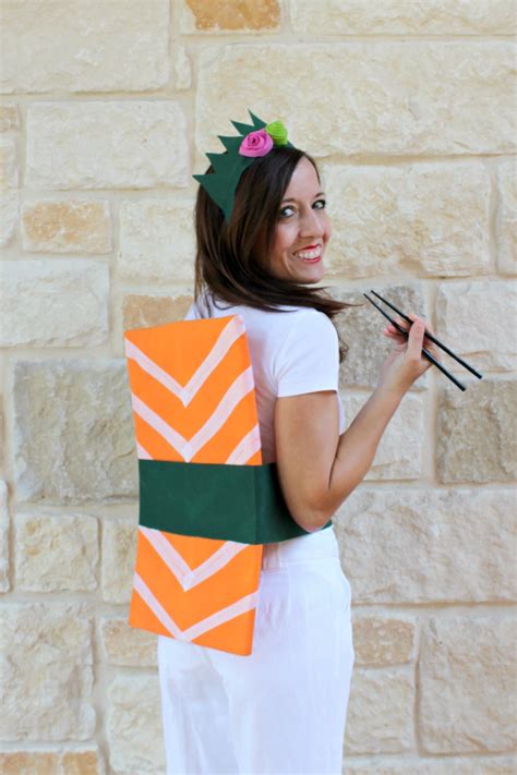 Sashimi Sushi Roll: Easy DIY Halloween Costume - Fairfield World Craft