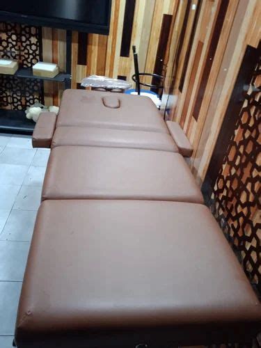 wood brown  folding treatment bed  piece  chennai id