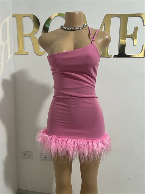 Moira Mini Dress (Light-Pink) – Rome Fashion House
