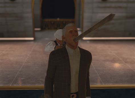 Every Hitman WOA Main Target With a Broadsword Through Their Head, Part ...