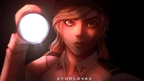 FNaF Security Breach Vanessa Flashlight by Ariilova on DeviantArt