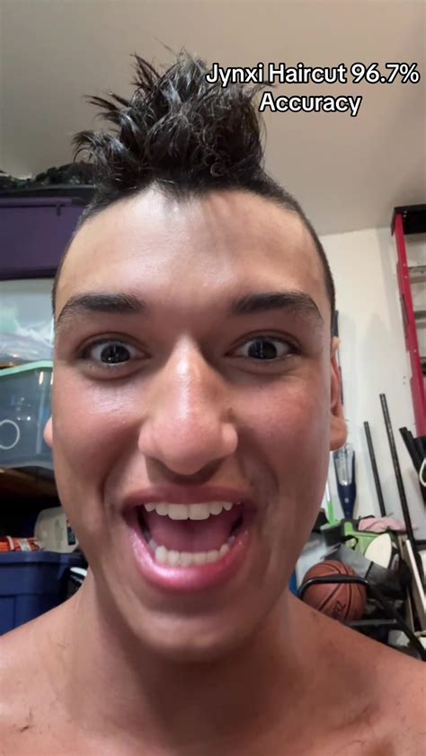 jynxzis epic haircut reveal tiktok
