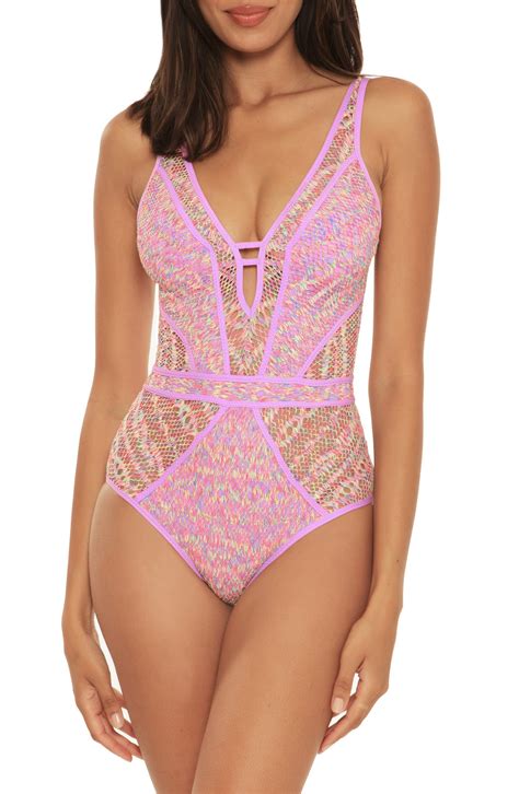 Becca One-Piece Swimsuit in Pink - Busbee Style