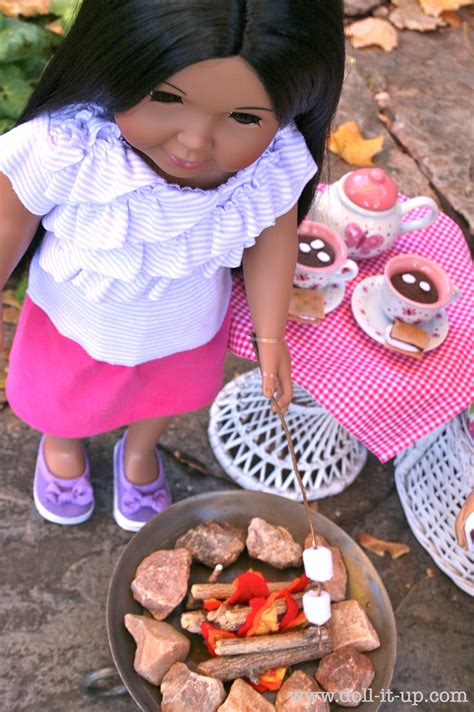 Make a Doll Campfire Part 2: The Patio Fire Pit - Doll It Up