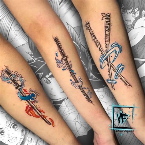 Demon Slayer, tattoo by © Vinicius Forte. : r/gamerTattoos