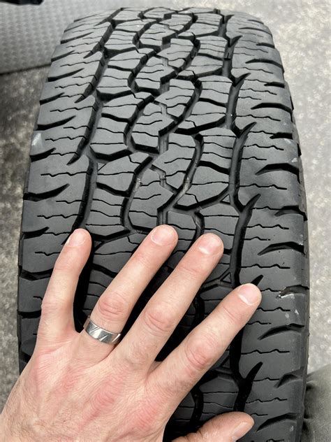 My BFG Trail-Terrain T/A are now at 30,035 miles, rotated every 5 ...