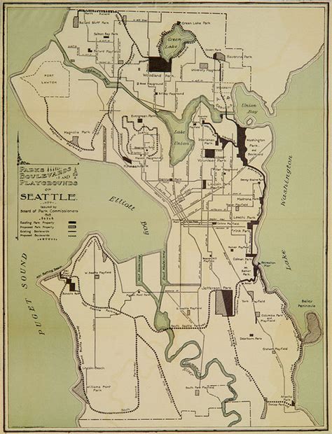 Parks And Recreation | Seattle map, Seattle history, World's fair