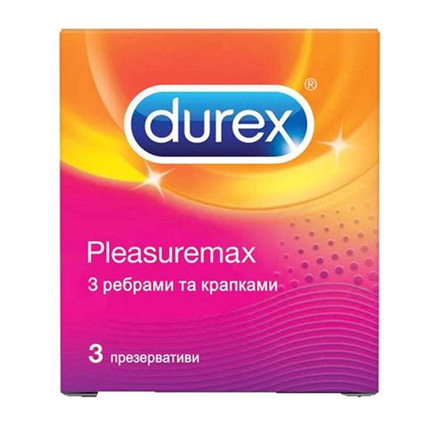 🌈 Durex პრეზერვატივი Durex Pleasuremax #3 - Extra.ge - 44817