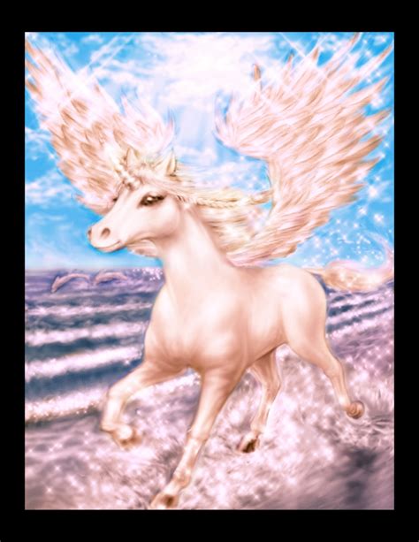 Winged Unicorn by manonacommission on DeviantArt