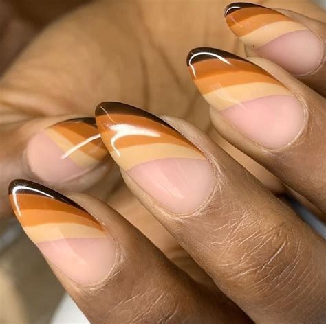 40 Cool Brown Nail Designs To Try In Fall - The ...