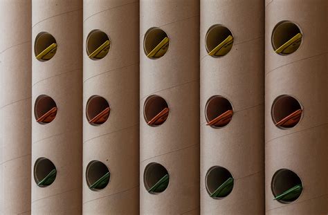 Brooks + Scarpa Creates AESOP DTLA Interior from Cardboard Tubes
