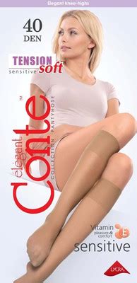 Гольфы Conte Elegant Tension Soft 40 Den Nero - купить с доставкой в ...