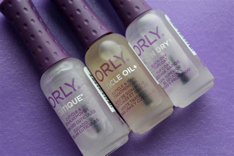Три средства от Orly: Cutique, Cuticle Oil, Sec'N'Dry - Клуб блогеров