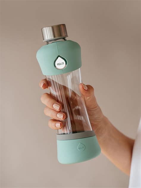 EQUA стъклена бутилка Active Mint 550 ml | Dedoles