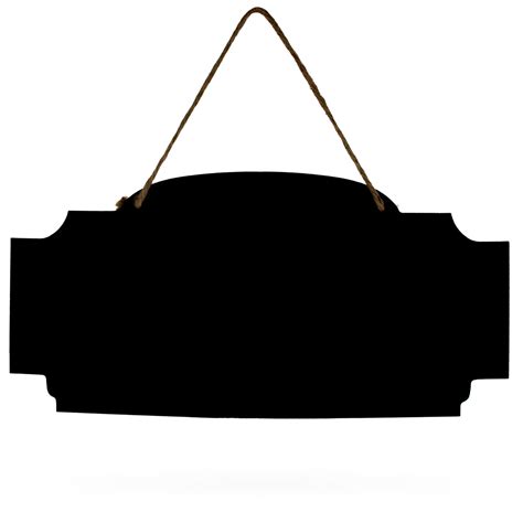 Buy Blackboard, Erasable Hanging Chalkboard- Sign Display Board 12 Inch ...
