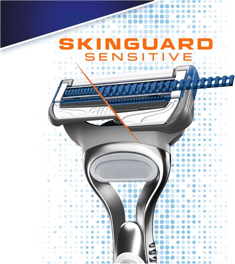 Gillette SkinGuard Razor + 3 Blades | Mashco