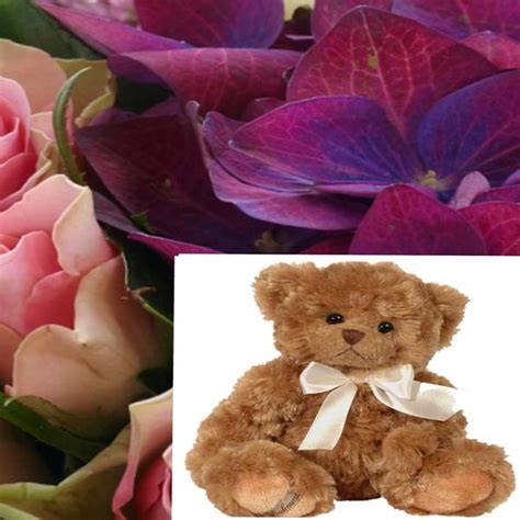 Bouquet Teddy Bear