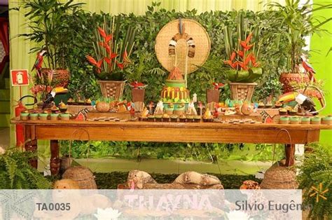 Decoração Indigena Para Festa