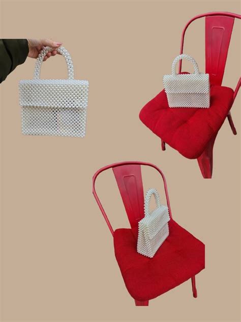 Ivory Evening Bag Pearl Beaded Ivory Bag Luxury Gift Box - Etsy