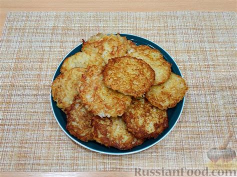 Рецепт: Драники с рисом на RussianFood.com