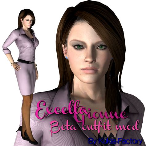 Excella Gionne Beta Outfit by Kukla-Factory on DeviantArt