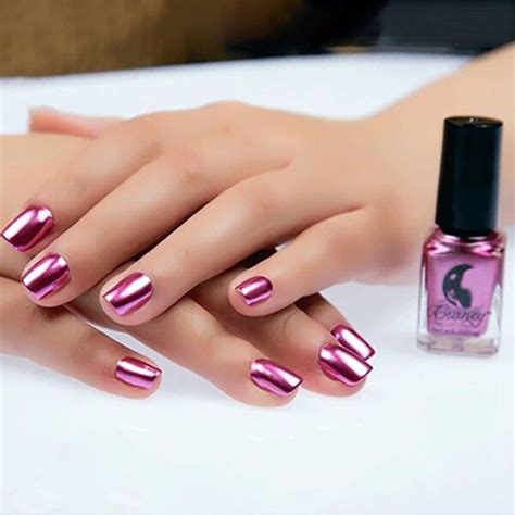 Metallic Mirror Nail Polish | Mirror nail polish, Mirror nails, Nail polish