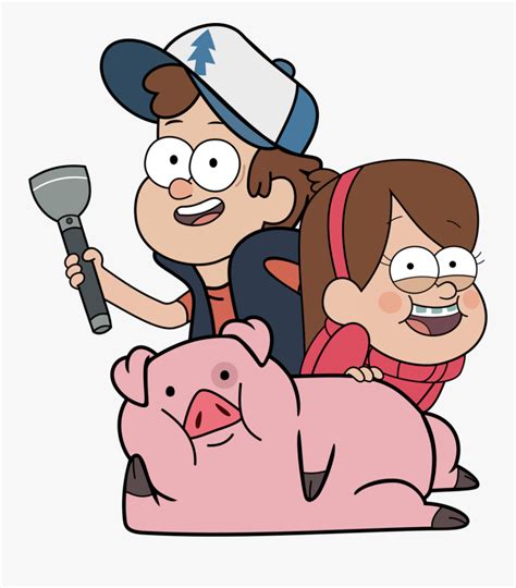 Cartoon,clip - Mabel Dipper Gravity Falls , Free Transparent Clipart ...