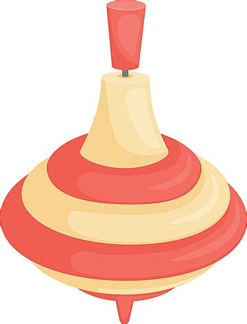 colorful whirlwind toy spinner illustration concept joy toy vector