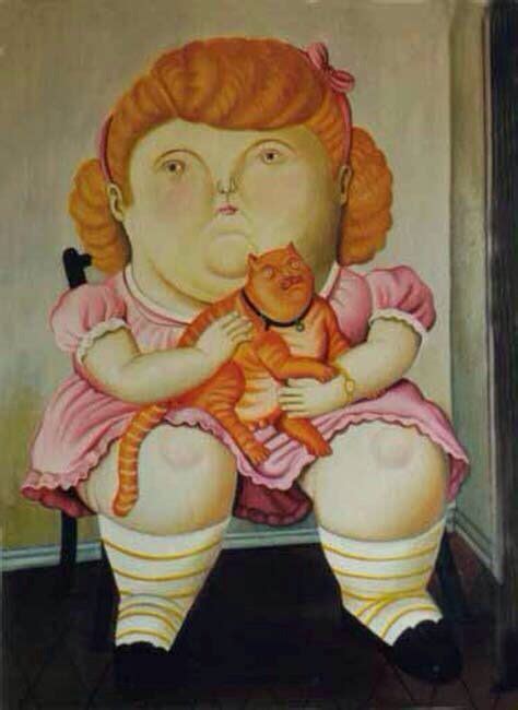 55 Cat Art Fernando Botero ideas | fernando botero, cat art, figurative ...