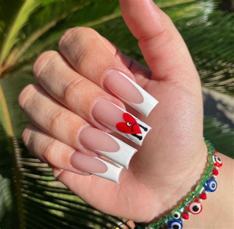 Pin by Georgette Dimas on Bad bunny | Bunny nails, Long acrylic nails ...