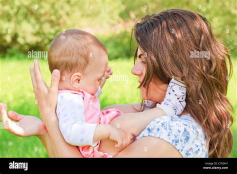 Happy mother with child Stock Photo - Alamy