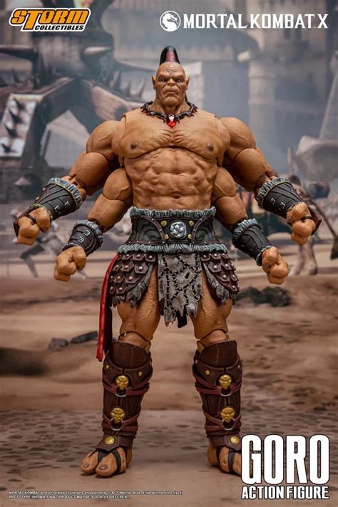 Goro Turns the Mortal Kombat Red with New Storm Collectibles Figure
