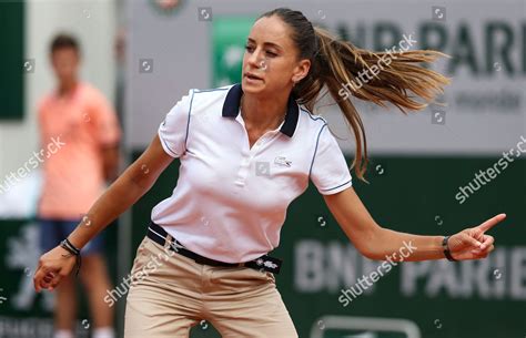 Chair Umpire Marijana Veljovic Srb Editorial Stock Photo - Stock Image ...