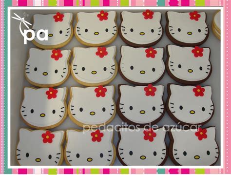 Pedacitos de Azúcar: GALLETAS HELLO KITTY