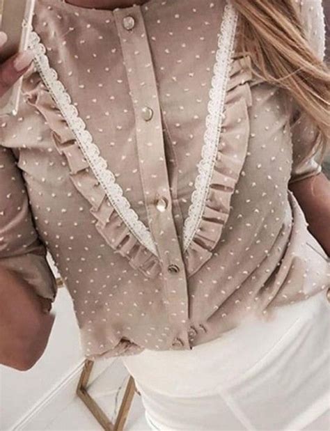 Pin by Dali de Medina on blusa | Women blouses fashion, Pretty blouses ...