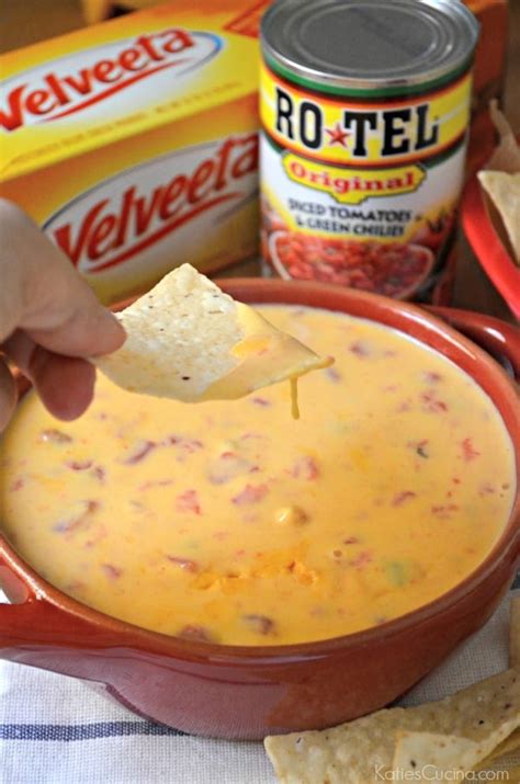Velveeta Cheese Dip - Katie's Cucina