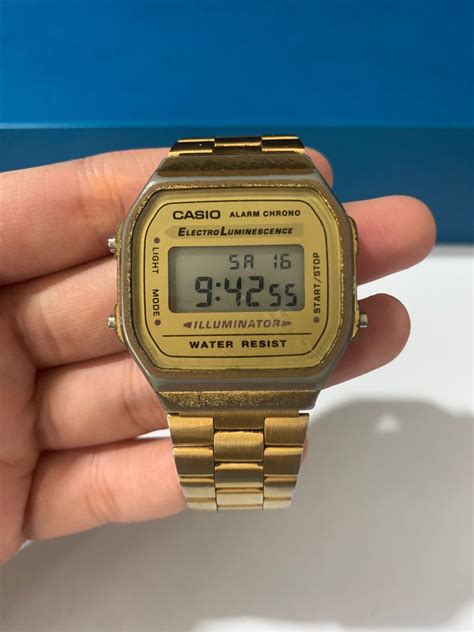 Casio A168, Women's Fashion, Watches & Accessories, Watches on Carousell