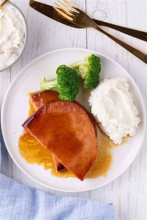 cook  ham steak everyday family cooking