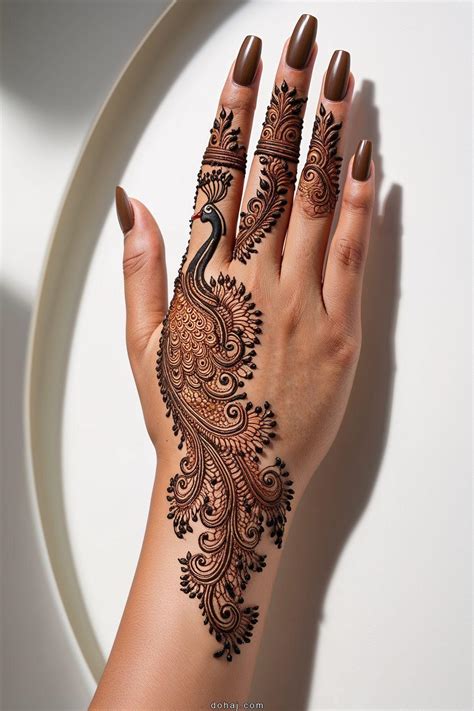 mehndi very simple design 4