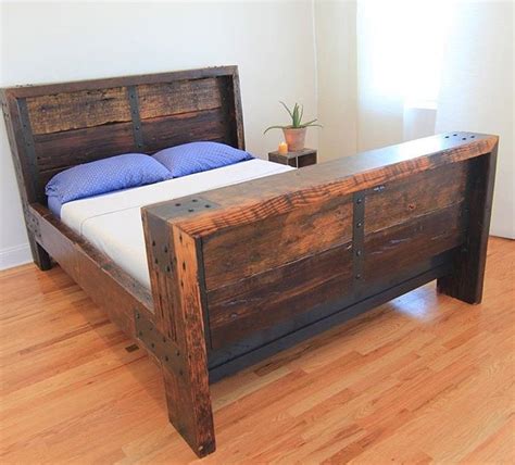 Reclaimed Wood Bed Frame Seattle at Charles Davis blog