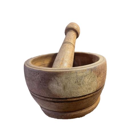 Small Wooden Mortar & Pestle - Shop Naija - Nigerian Supermarket in Johannesburg, South Africa