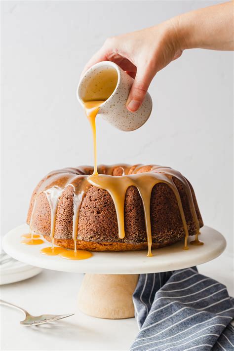 glaze for pound cake 2