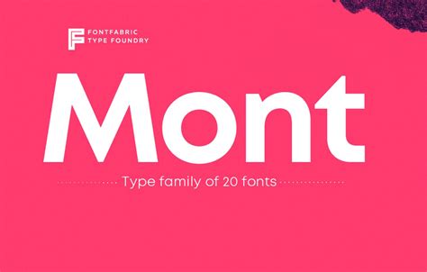 Mont Font Free - Dafont Free