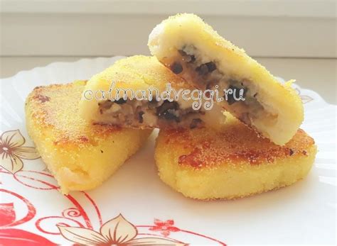 Картофельные зразы с грибами | Очень вкусные и простые