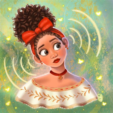 ArtStation - Dolores Madrigal (Encanto) - Fanart