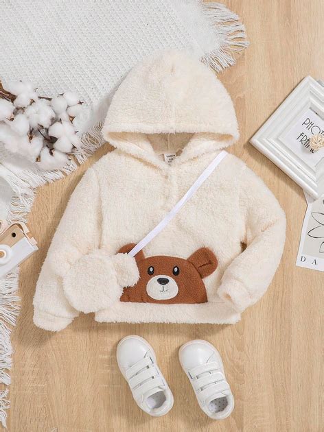 Худи детское тедди толстовка детская с капюшоном Shein Teddy 1304B рост ...