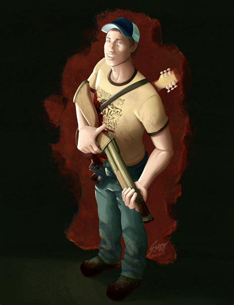 Ellis Fanart I made : r/l4d2